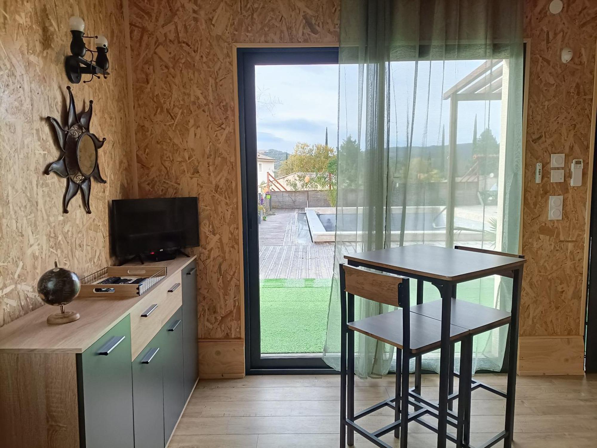 La Cabane Des Jours Heureux Saint-Laurent-de-Carnols Bagian luar foto